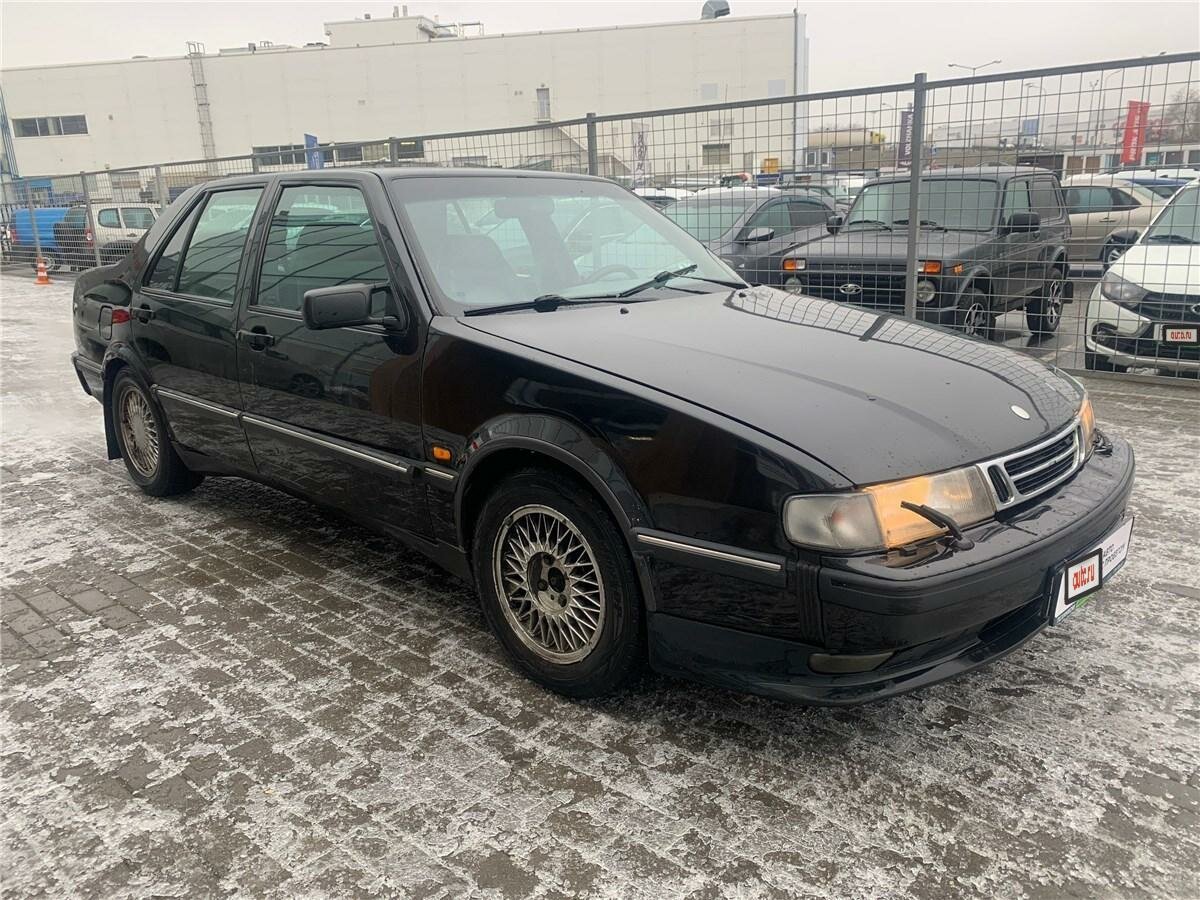 Сааб 9000 черный