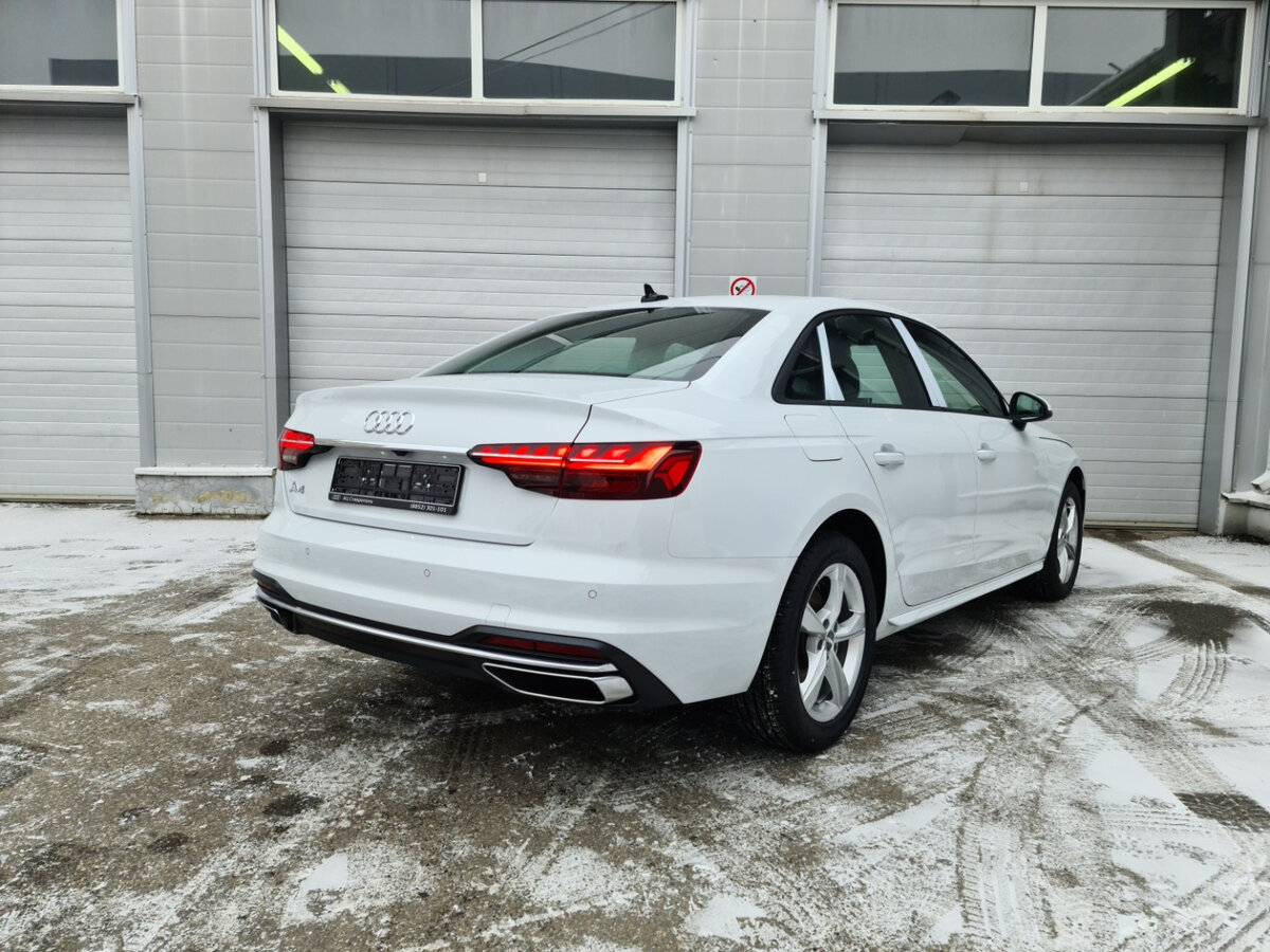 Audi a4 белая