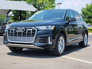 2022 Audi Q7 55 TFSI II (4M) Рестайлинг, чёрный, 5700013 рублей, вид 1