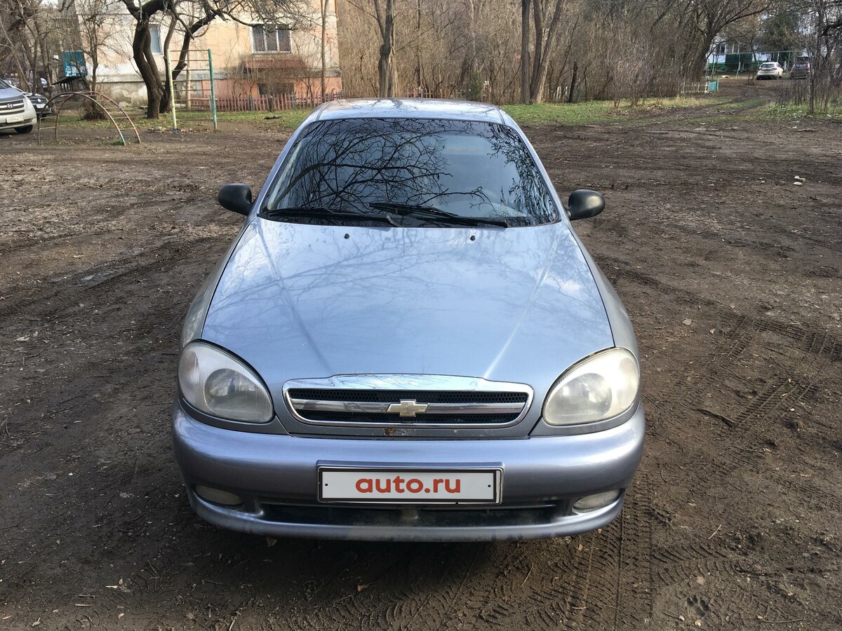 877052 серебристый ланос