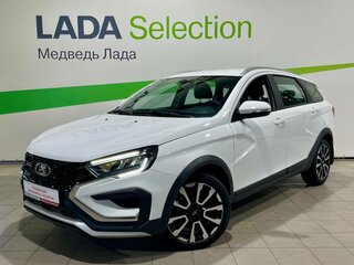 2024 Lada (ВАЗ) Vesta SW Cross I Рестайлинг (NG), белый, 1665000 рублей, вид 1