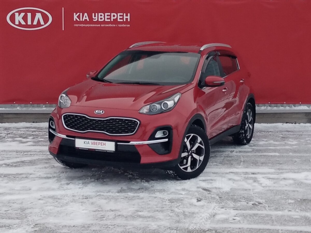Kia Sportage 2019 красный