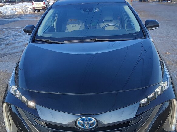 2021 Toyota Prius PHV ZVW52 Prime IV (XW50), чёрный, 2900000 рублей