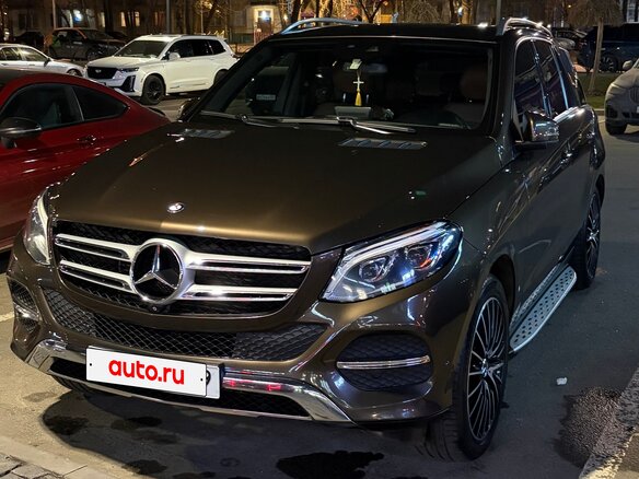 2015 Mercedes-Benz GLE 350 d I (W166), коричневый, 3780000 рублей - вид 1