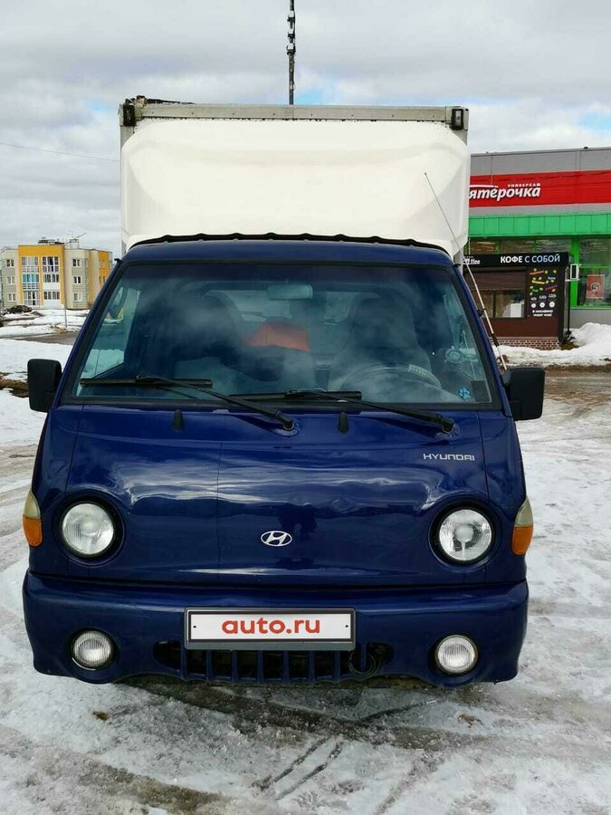 Hyundai porter синий