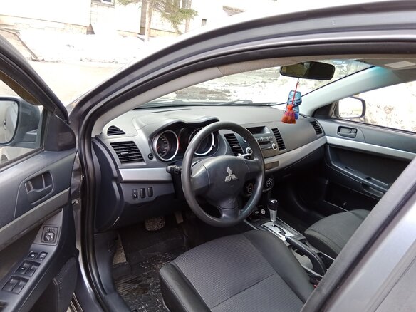 2007 Mitsubishi Lancer X, серый, 630000 рублей - вид 14
