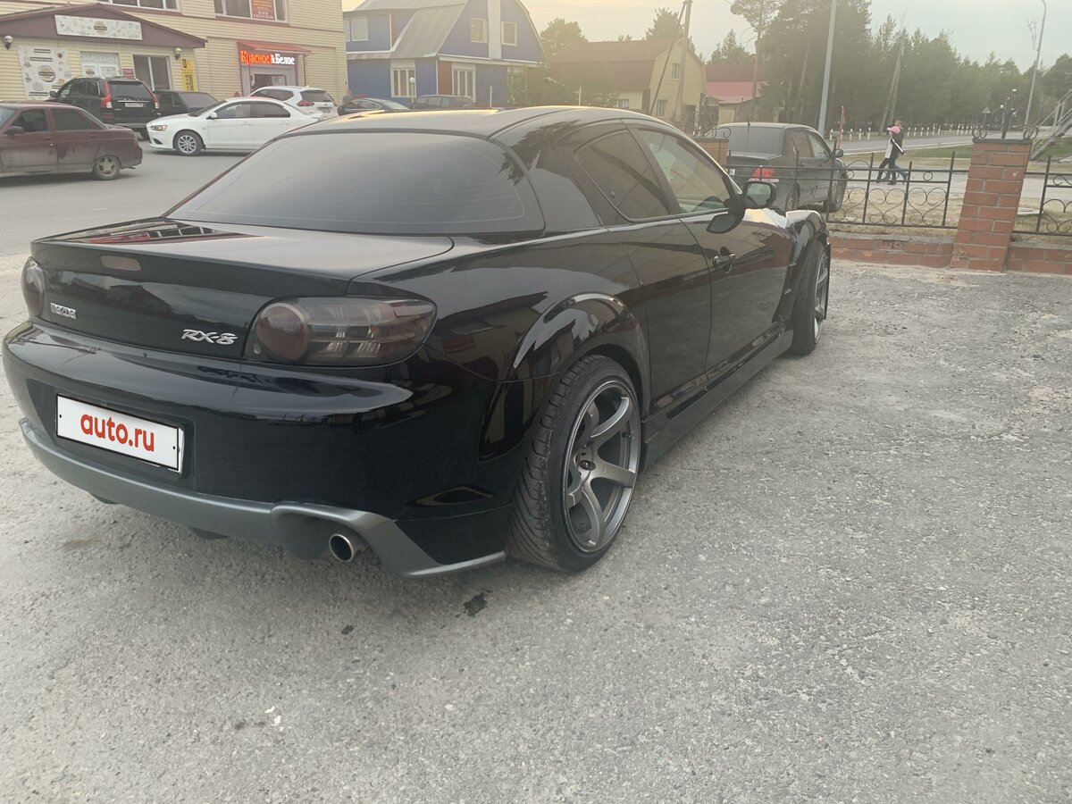Мазда rx8 черная