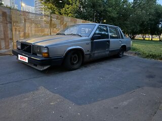 1985 Volvo 740, серый, 60000 рублей, вид 1