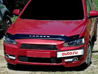 2008 Mitsubishi Lancer X, красный, 600000 рублей, вид 1