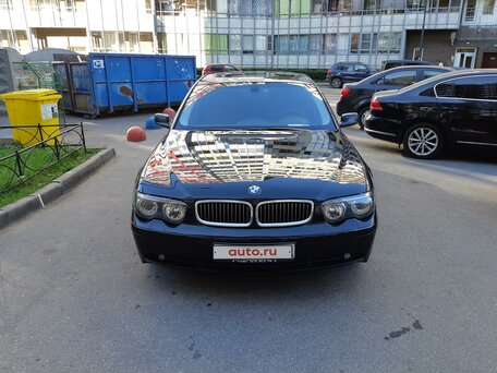2003 BMW 7 серии 735i IV (E65/E66), чёрный, 850000 рублей, вид 1