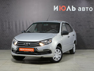 2019 Lada (ВАЗ) Granta I Рестайлинг, серый, 730000 рублей, вид 1