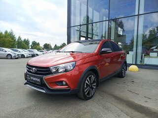 2021 Lada (ВАЗ) Vesta Cross I, красный, 1197000 рублей, вид 1