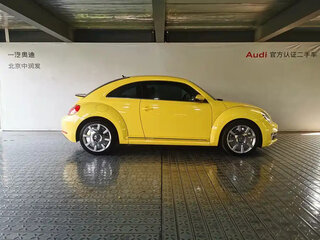 2019 Volkswagen Beetle II (A5), жёлтый, 1480777 рублей, вид 4