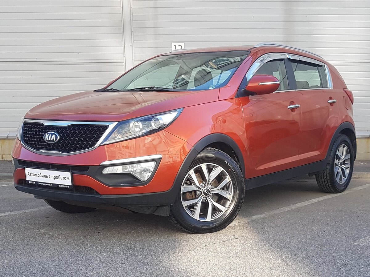 Kia Sportage с боку версия б1