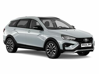 2024 Lada (ВАЗ) Vesta SW Cross I Рестайлинг (NG), серебристый, 2217000 рублей, вид 1
