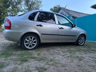 2007 Lada (ВАЗ) Kalina I, жёлтый, 310000 рублей, вид 1