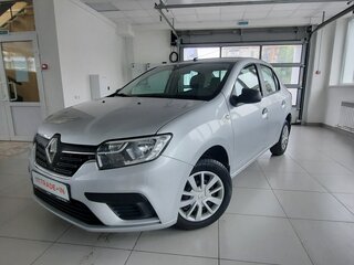2019 Renault Logan II Рестайлинг, серебристый, 900000 рублей, вид 1
