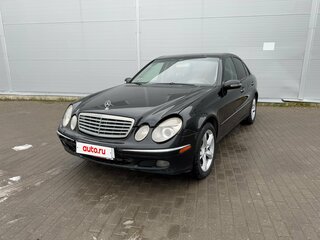 2005 Mercedes-Benz E-Класс 350 III (W211, S211), чёрный, 495000 рублей, вид 1