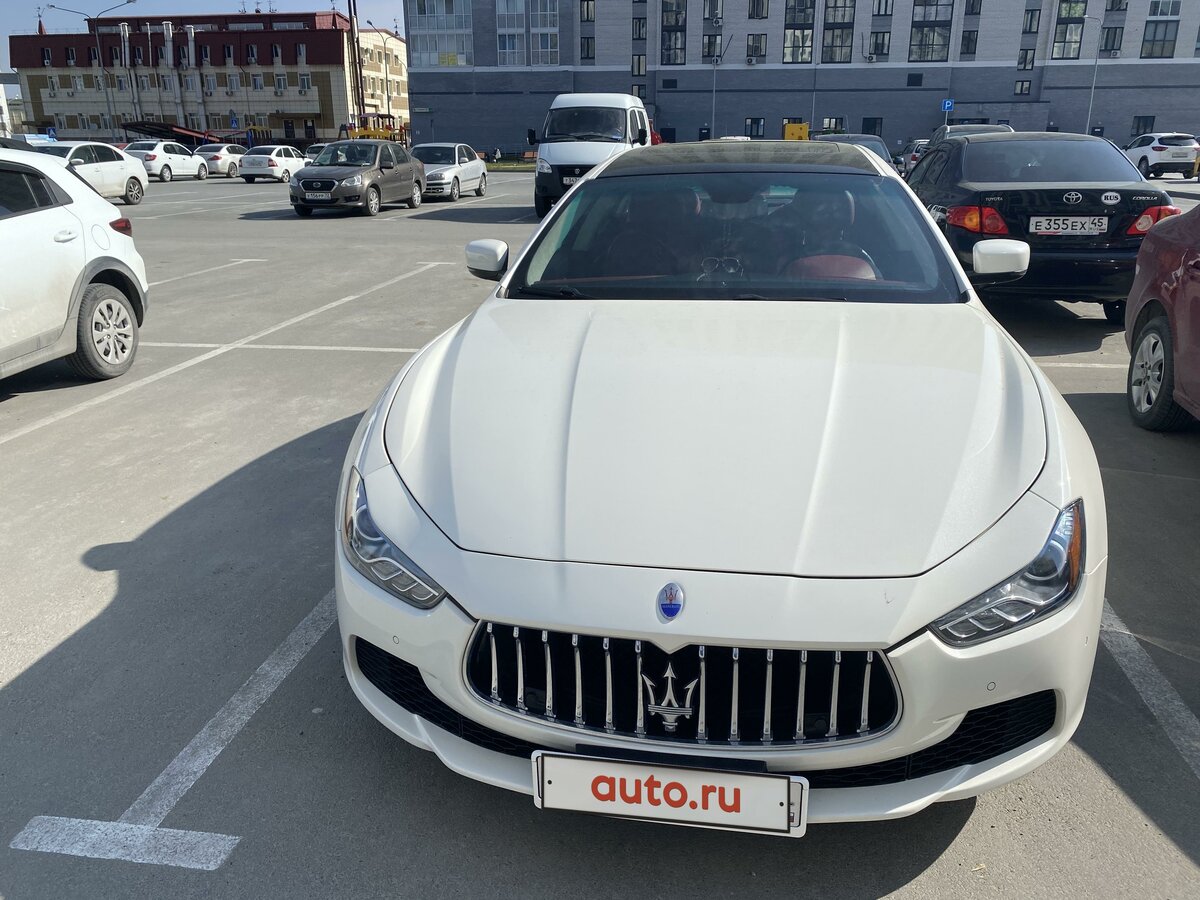 Купить б/у Maserati Ghibli III S Q4 3.0 AT (410 л.с.) 4WD бензин ...