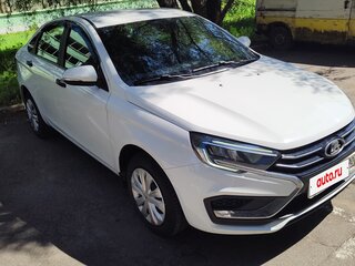 2023 Lada (ВАЗ) Vesta I Рестайлинг (NG), белый, 990000 рублей, вид 1