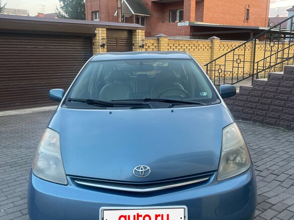 2007 Toyota Prius II Рестайлинг (XW20), голубой, 780000 рублей