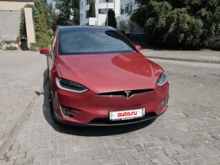 2016 Tesla Model X P90D I, красный, 2900000 рублей, вид 3