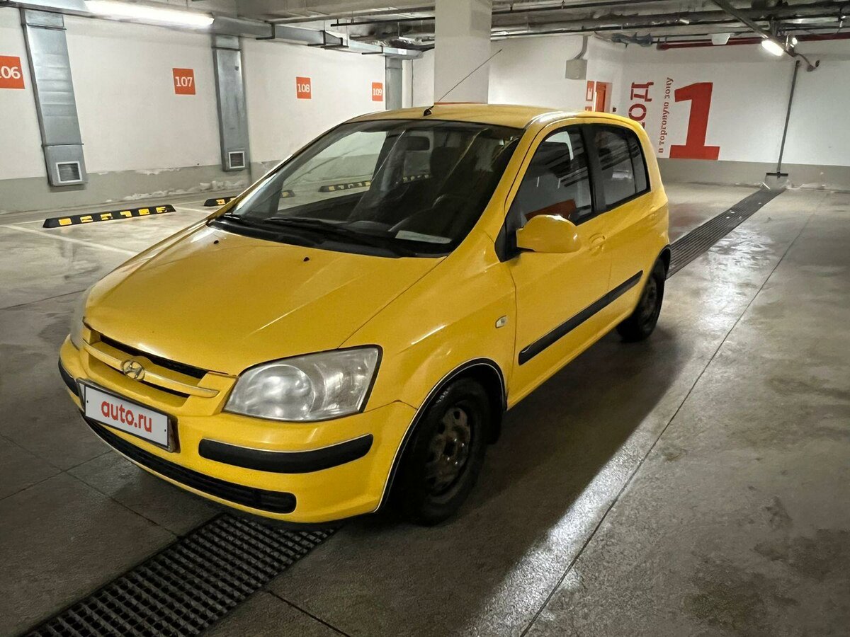 Купить б/у Hyundai Getz I 1.3 AT (85 л.с.) бензин автомат в Москве ...