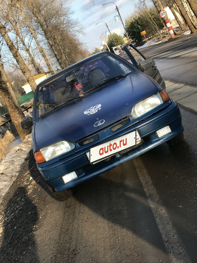 Синяя лада 2115