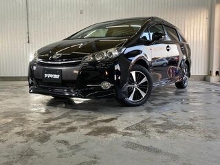 2012 Toyota Wish II Рестайлинг, чёрный, 1264222 рублей, вид 1