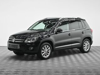 2014 Volkswagen Tiguan I Рестайлинг, чёрный, 1295000 рублей, вид 1
