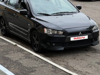 2008 Mitsubishi Lancer X, чёрный, 925000 рублей, вид 1