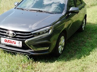 2024 Lada (ВАЗ) Vesta I Рестайлинг (NG), серый, 1420000 рублей, вид 1
