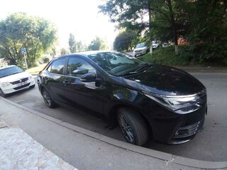 2018 Toyota Corolla XI (E160, E170) Рестайлинг, чёрный, 1450000 рублей, вид 1