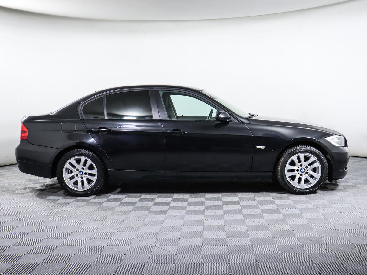2006 BMW 3 серии 320i V (E90/E91/E92/E93), чёрный, 711000 рублей - вид 3