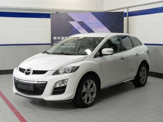 2011 Mazda CX-7 I Рестайлинг, белый, 949000 рублей, вид 1