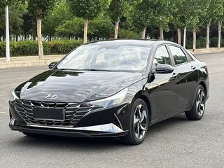 2022 Hyundai Elantra VII (CN7), чёрный, 1550000 рублей, вид 1