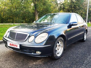 2003 Mercedes-Benz E-Класс 240 III (W211, S211), чёрный, 700000 рублей, вид 1