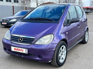 1999 Mercedes-Benz A-Класс 140 I (W168), фиолетовый, 199000 рублей, вид 1