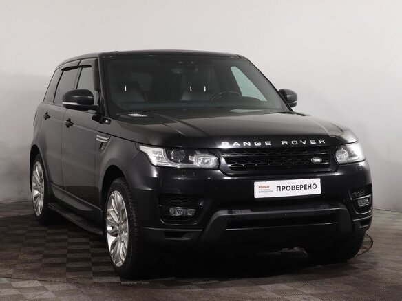 2017 Land Rover Range Rover Sport II, чёрный - вид 2