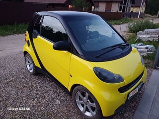 2007 Smart Fortwo II, чёрный, 415000 рублей, вид 1