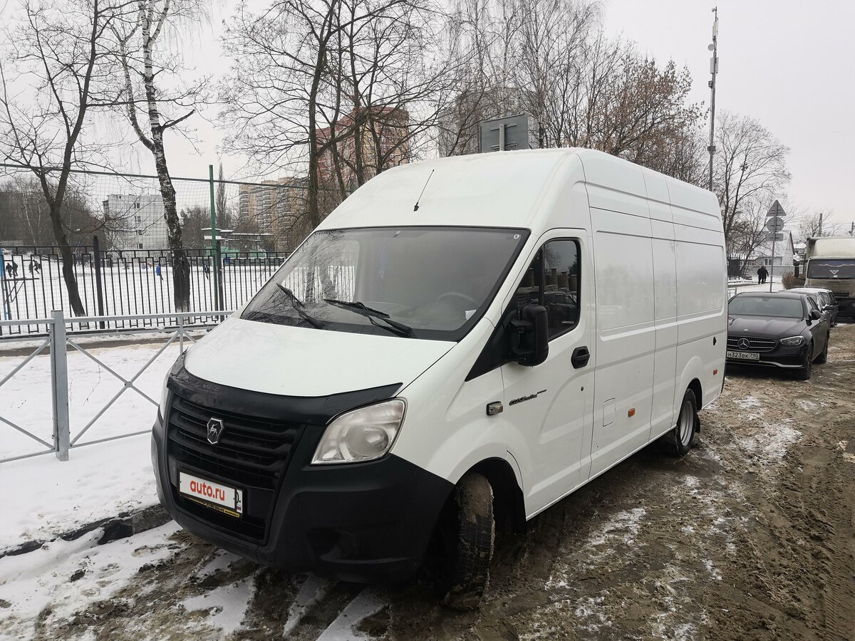 Белый газ газель next