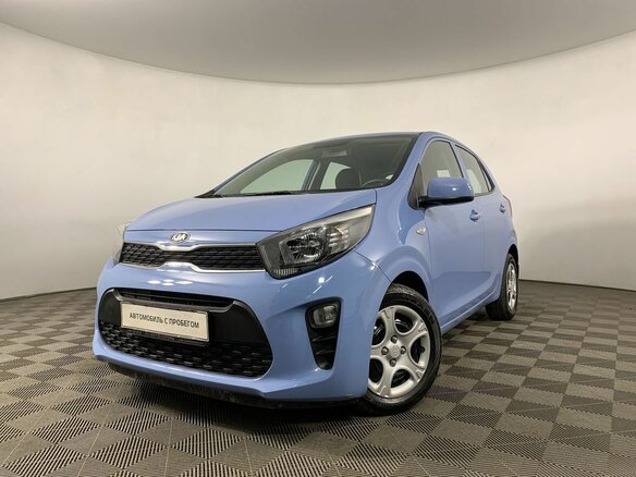2018 Kia Picanto III, голубой