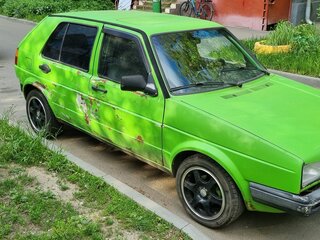 1991 Volkswagen Golf II, зелёный, 75000 рублей, вид 1