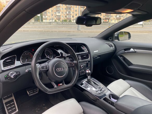 2012 Audi S5 I (8T) Рестайлинг, серый - вид 3