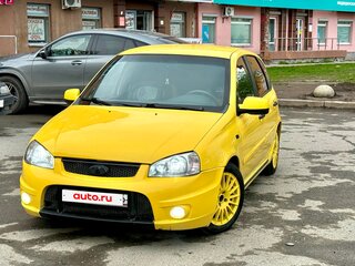 2011 Lada (ВАЗ) Kalina Sport I, жёлтый, 395000 рублей, вид 1