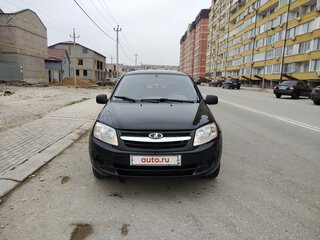 2012 Lada (ВАЗ) Granta I, чёрный, 470000 рублей, вид 1