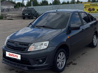 2015 Lada (ВАЗ) Granta I, серый, 550000 рублей, вид 1