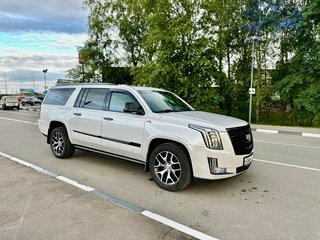 2016 Cadillac Escalade ESV IV, белый, 3650000 рублей, вид 1
