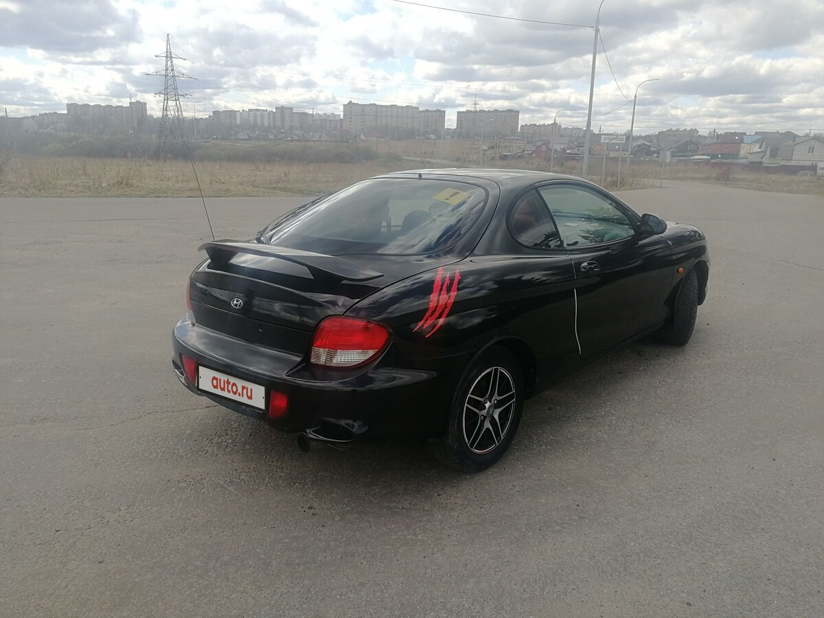 Хендай тибурон черный