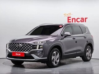 2021 Hyundai Santa Fe IV Рестайлинг, серебристый, 2474222 рублей, вид 1